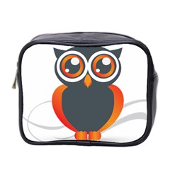 Owl Logo Mini Toiletries Bag (two Sides) by Ket1n9