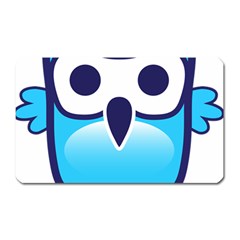 Owl Logo Clip Art Magnet (rectangular) by Ket1n9