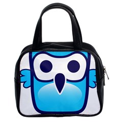 Owl Logo Clip Art Classic Handbag (two Sides) by Ket1n9