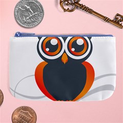 Owl Logo Large Coin Purse by Ket1n9