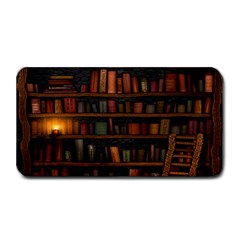 Books Library Medium Bar Mat by Ket1n9