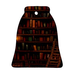 Books Library Ornament (bell) by Ket1n9