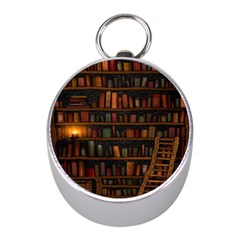 Books Library Mini Silver Compasses by Ket1n9