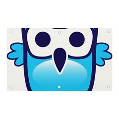 Owl Logo Clip Art Banner And Sign 5  X 3  by Ket1n9