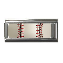 Baseball Superlink Italian Charm (9mm)