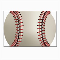 Baseball Postcard 4 x 6  (pkg Of 10) by Ket1n9