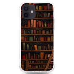 Books Library Iphone 12/12 Pro Tpu Uv Print Case by Ket1n9