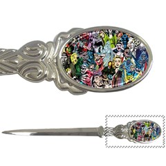 Vintage Horror Collage Pattern Letter Opener by Ket1n9