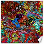 Art Color Dark Detail Monsters Psychedelic Canvas 12  x 12  11.4 x11.56  Canvas - 1