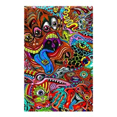 Art Color Dark Detail Monsters Psychedelic Shower Curtain 48  X 72  (small)  by Ket1n9