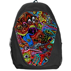 Art Color Dark Detail Monsters Psychedelic Backpack Bag by Ket1n9