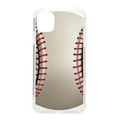 Baseball Iphone 11 Tpu Uv Print Case by Ket1n9