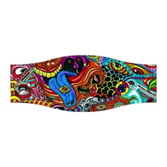 Art Color Dark Detail Monsters Psychedelic Stretchable Headband by Ket1n9