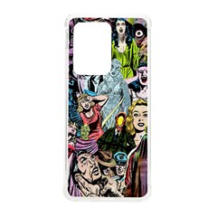 Vintage Horror Collage Pattern Samsung Galaxy S20 Ultra 6 9 Inch Tpu Uv Case by Ket1n9