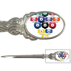 Racked Billiard Pool Balls Letter Opener by Ket1n9