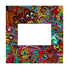 Art Color Dark Detail Monsters Psychedelic White Box Photo Frame 4  X 6  by Ket1n9