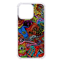 Art Color Dark Detail Monsters Psychedelic Iphone 13 Pro Tpu Uv Print Case by Ket1n9