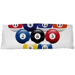 Racked Billiard Pool Balls Body Pillow Case Dakimakura (two Sides) by Ket1n9