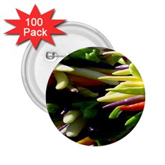 Bright Peppers 2 25  Buttons (100 Pack)  by Ket1n9