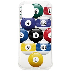 Racked Billiard Pool Balls Iphone 12/12 Pro Tpu Uv Print Case by Ket1n9