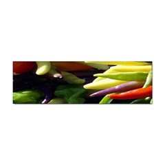 Bright Peppers Sticker (bumper) by Ket1n9