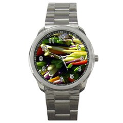 Bright Peppers Sport Metal Watch by Ket1n9