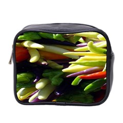 Bright Peppers Mini Toiletries Bag (two Sides) by Ket1n9