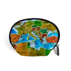 World Map Accessory Pouch (small) by Ket1n9