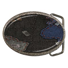 World Map Belt Buckles by Ket1n9