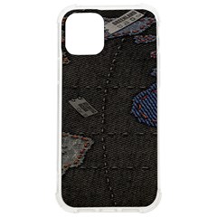 World Map Iphone 12/12 Pro Tpu Uv Print Case by Ket1n9