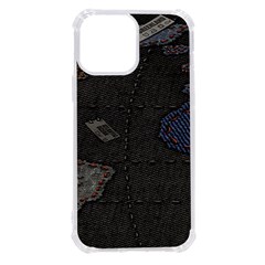 World Map Iphone 13 Pro Max Tpu Uv Print Case by Ket1n9