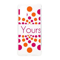 Be Yourself Pink Orange Dots Circular Samsung Galaxy S20plus 6 7 Inch Tpu Uv Case by Ket1n9