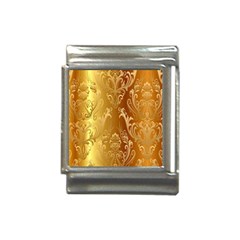 Golden Pattern Vintage Gradient Vector Italian Charm (13mm) by Ket1n9