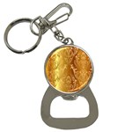 Golden Pattern Vintage Gradient Vector Bottle Opener Key Chain Front