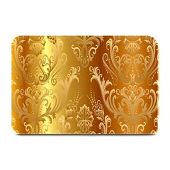 Golden Pattern Vintage Gradient Vector Plate Mats by Ket1n9