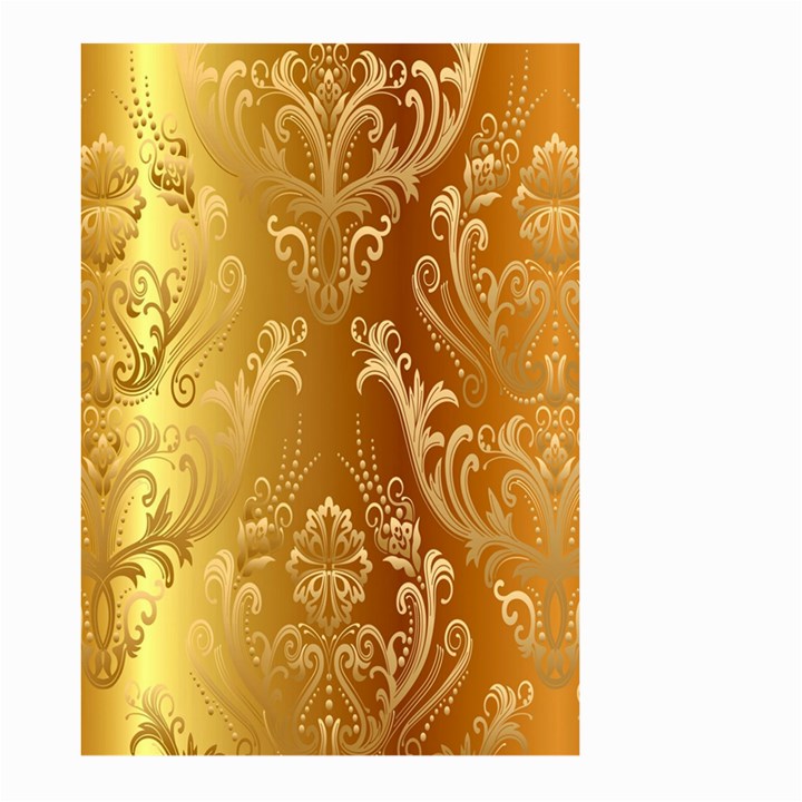 Golden Pattern Vintage Gradient Vector Large Garden Flag (Two Sides)