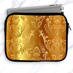 Golden Pattern Vintage Gradient Vector Apple Ipad 2/3/4 Zipper Cases by Ket1n9