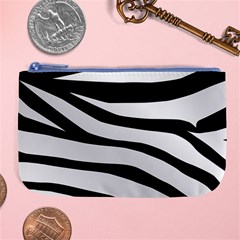 White Tiger Skin Large Coin Purse by Ket1n9