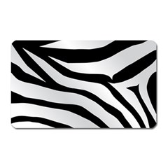 White Tiger Skin Magnet (rectangular) by Ket1n9