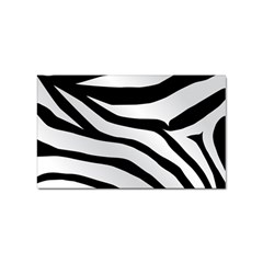 White Tiger Skin Sticker Rectangular (100 Pack) by Ket1n9