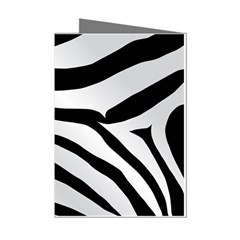 White Tiger Skin Mini Greeting Cards (pkg Of 8) by Ket1n9