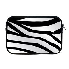 White Tiger Skin Apple Macbook Pro 17  Zipper Case by Ket1n9