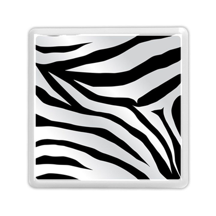 White Tiger Skin Memory Card Reader (Square)