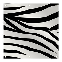 White Tiger Skin Banner And Sign 3  X 3  by Ket1n9