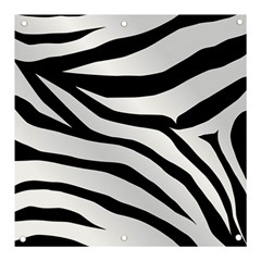 White Tiger Skin Banner And Sign 3  X 3  by Ket1n9