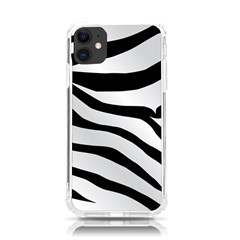 White Tiger Skin Iphone 11 Tpu Uv Print Case by Ket1n9