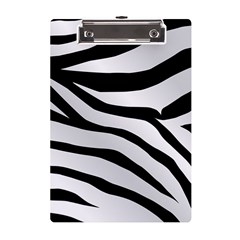 White Tiger Skin A5 Acrylic Clipboard by Ket1n9