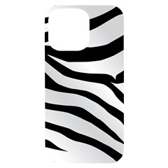 White Tiger Skin Iphone 14 Pro Max Black Uv Print Case by Ket1n9