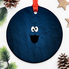 Funny Face Ornament (round) by Ket1n9