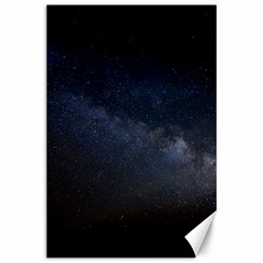 Cosmos Dark Hd Wallpaper Milky Way Canvas 24  X 36  by Ket1n9